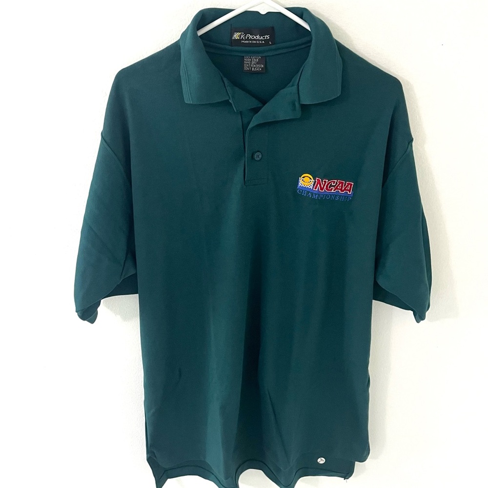 Vintage K-Products CBS NCAA Basketball Championship Polo Shirt, Size: Large